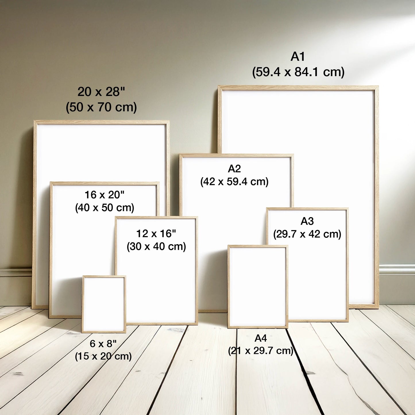 Learn English & Spanish with Woodland Animals Poster