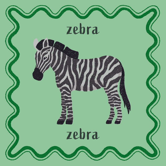 Bilingual Zebra in English & Polish